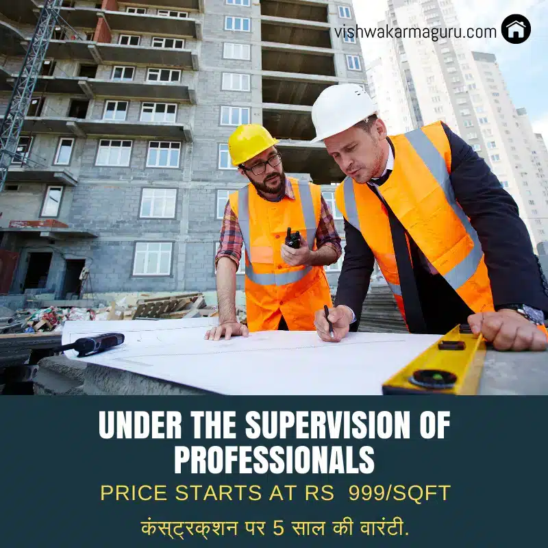 Innovative and space-optimized architectural design by Vishwakarma Guru in Noida.